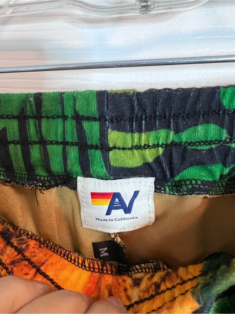 Aviator Nation Tiger Velvet Shorts - Picture 3 of 5